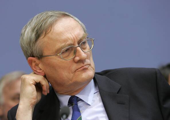 August Hanning , Praesident Bundesnachrichtendienst , BND , Berlin , 14.12.2004 , Berlin Deutschland Copyright: xThomasxKxoxexhxlxxexr photothek.x