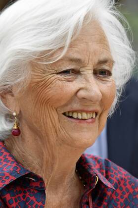 Queen Paola of Belgium pictured during a ceremony for the Queen Paola Award 2015-2016 (Koningin Paolaprijs - Prix Reine Paola) for education, at the royal castle in Laken Laeken, Brussels, Wednesday 31 May 2017. This year s themes are sciences, mathematics and technology.  ERICxLALMAND 05106953
