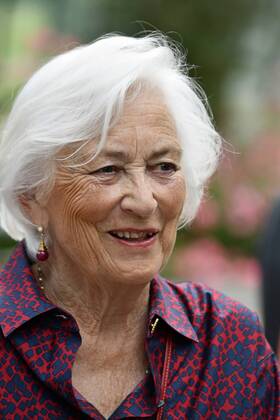 Queen Paola of Belgium pictured during a ceremony for the Queen Paola Award 2015-2016 (Koningin Paolaprijs - Prix Reine Paola) for education, at the royal castle in Laken Laeken, Brussels, Wednesday 31 May 2017. This year s themes are sciences, mathematics and technology.  ERICxLALMAND 05106962