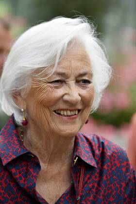 Queen Paola of Belgium pictured during a ceremony for the Queen Paola Award 2015-2016 (Koningin Paolaprijs - Prix Reine Paola) for education, at the royal castle in Laken Laeken, Brussels, Wednesday 31 May 2017. This year s themes are sciences, mathematics and technology.  ERICxLALMAND 05106956
