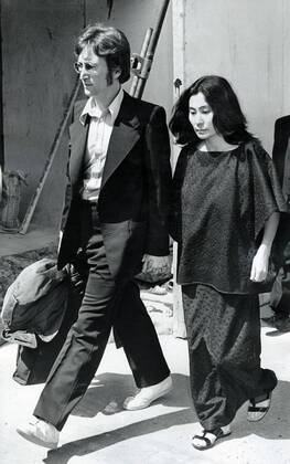 Beatle John Lennon and Yoko Ono, May 1971.  Copyright: xRoyxCummingsx 1013_024