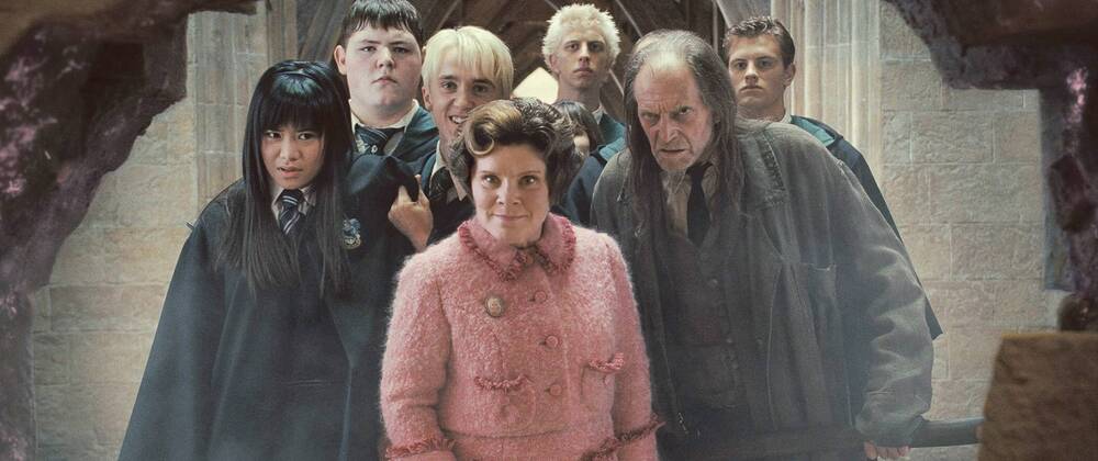 Warner Brothers Pictures Presents Harry Potter and the Order of the Phoenix Katie Leung, Jamie Waylett, Tom Felton, Imelda Staunton, David Bradley © 2007 Warner Bros. Entertainment Inc. - Harry Potter Publishing Rights © J. K. R.  30292_005