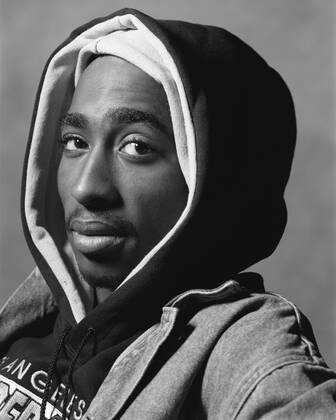 Studio Publicity Still from Tupac: Resurrection Tupac Shakur © 2003 MTV Networks Amaru Entertainment Los Angeles CA  Copyright: xAPCx 307531022