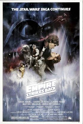 Star Wars Episode V: The Empire Strikes Back 1980 Poster Los Angeles CA  31955_451