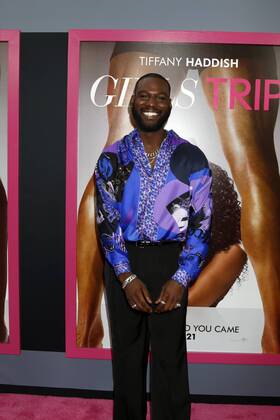 July 13, 2017 - Los Angeles, CA, USA - LOS ANGELES - JUL 13: Kofi Siriboe at the Girls Trip Premiere at the Regal Cinemas on July 13, 2017 in Los Angeles, CA Los Angeles USA - ZUMAb170 20170713_zap_b170_025 Copyright: xKayxBlakex