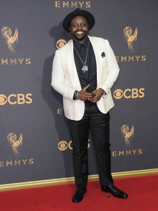 September 17, 2017 - Los Angeles, CA, U.S. - 17 September 2017 - Los Angeles, California - Brian Tyree Henry. 69th Annual Primetime Emmy Awards - Arrivals held at Microsoft Theater in Los Angeles. Photo Credit: AdMedia Los Angeles U.S. - ZUMAa123 20170917_zaa_a123_1415 Copyright: xBirdiexThompsonx