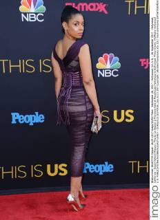 September 26, 2017 - Hollywood, CA, U.S. - 26 September 2017 - Hollywood, California - Susan Kelechi Watson. This Is Us Season 2 Premiere held at Neuehouse Hollywood in Hollywood. Photo Credit: AdMedia Hollywood U.S. - ZUMAa123 20170926_zaa_a123_037 Copyright: xBirdiexThompsonx