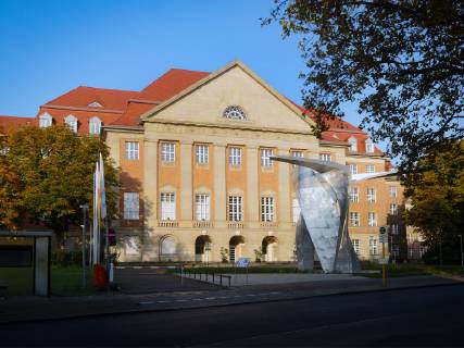 Berlin Siemens city Siemens Head office Rohrdamm Nonnendammallee Plastic from Daniel Libeskind Berlin
