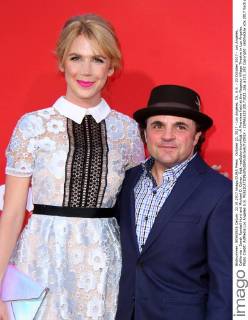 October 22, 2017 - Los Angeles, CA, U.S. - 22 October 2017 - Los Angeles, California - Sarah Randall Hunt and Michael D. Cohen. â€oeSuburbicon†Premiere held at the Regency Village Theatre in Los Angeles. Photo Credit: AdMedia Los Angeles U.S. - ZUMAa123 20171022_zaa_a123_352 Copyright: xAdmediax