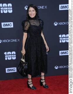 October 22, 2017 - Los Angeles, CA, U.S. - 22 October 2017 - Los Angeles, California - Lisa Edelstein. AMC Celebrates the 100th Episode of The Walking Dead held at The Greek Theater in Los Angeles. Photo Credit: AdMedia Los Angeles U.S. - ZUMAa123 20171022_zaa_a123_384 Copyright: xBirdiexThompsonx