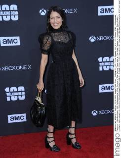 October 22, 2017 - Los Angeles, CA, U.S. - 22 October 2017 - Los Angeles, California - Lisa Edelstein. AMC Celebrates the 100th Episode of The Walking Dead held at The Greek Theater in Los Angeles. Photo Credit: AdMedia Los Angeles U.S. - ZUMAa123 20171022_zaa_a123_387 Copyright: xBirdiexThompsonx