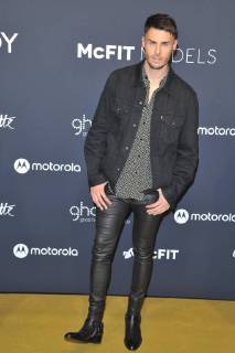 Baptiste Giabiconi Topmodel Arrival McFit Models Europe largest Award the sporty People with the New Body Award in Tempodrom in Berlin at 26 10 2017