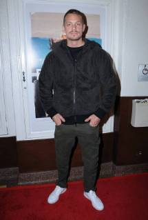 November 1, 2017 - Santa Monica, CA, U.S. - 01 November 2017 - Santa Monica, California - Joel Kinnaman. Bunker77 Los Angeles Premiere held at Aero Theater in Santa Monica. Photo Credit: AdMedia Santa Monica U.S. - ZUMAa123 20171101_zaa_a123_117 Copyright: xBirdiexThompsonx