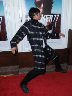 November 1, 2017 - Santa Monica, CA, U.S. - 01 November 2017 - Santa Monica, California - Anthony Kiedis. Bunker77 Los Angeles Premiere held at Aero Theater in Santa Monica. Photo Credit: AdMedia Santa Monica U.S. - ZUMAa123 20171101_zaa_a123_121 Copyright: xBirdiexThompsonx