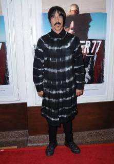 November 1, 2017 - Santa Monica, CA, U.S. - 01 November 2017 - Santa Monica, California - Anthony Kiedis. Bunker77 Los Angeles Premiere held at Aero Theater in Santa Monica. Photo Credit: AdMedia Santa Monica U.S. - ZUMAa123 20171101_zaa_a123_123 Copyright: xBirdiexThompsonx