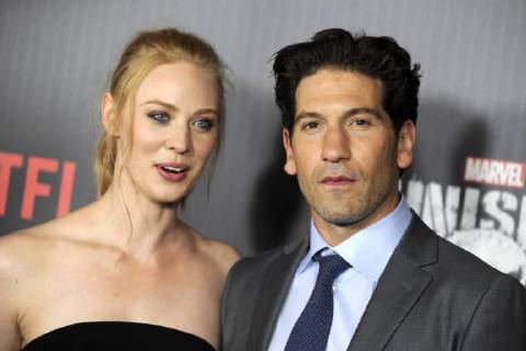 Deborah Ann Woll and Jon Bernthal at the Premiere the TV Series The Punisher in AMC Loews New York 06 11 2017 Foto:xD.xVanxTinex xFuturexImage
