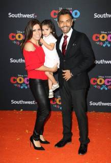 HOLLYWOOD CA NOVEMBER 8 Alessandra Rosaldo Eugenio Derbez Aitana Derbez at The U S Premiere of Disney Pixar s Coco at the El Capitan Theatre in Hollywood California on November 8 2017 Copyright: xFayexSadoux