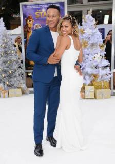 November 12, 2017 - Westwood, CA, U.S. - 12 November 2017 - Westwood, California - Devon Franklin, Meagan Good. Star Los Angeles Premiere held at The Regency Village Theater in Westwood. Photo Credit: AdMedia Westwood U.S. - ZUMAa123 20171112_zaa_a123_218 Copyright: xBirdiexThompsonx
