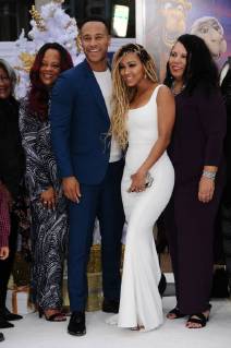 November 12, 2017 - Westwood, CA, U.S. - 12 November 2017 - Westwood, California - Devon Franklin, Meagan Good. Star Los Angeles Premiere held at The Regency Village Theater in Westwood. Photo Credit: AdMedia Westwood U.S. - ZUMAa123 20171112_zaa_a123_210 Copyright: xBirdiexThompsonx