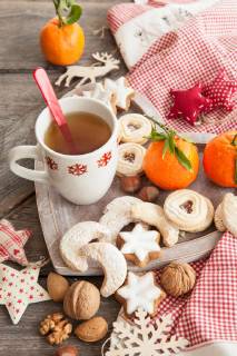 Different Cookies and Nuts to Christmas Christmas Cookies  1079704563