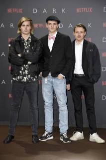 Moritz Jahn Ludger Boekelmann and Paul LUX at the Premiere the NETFLIX Series Dark in Cinema in Zoo Palace Berlin 20 11 2017 Foto:xF.xKernx xFuturexImage