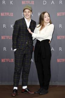 Bela Gabor Lenz and Nellie Thalbach at the Premiere the NETFLIX Series Dark in Cinema in Zoo Palace Berlin 20 11 2017 Foto:xF.xKernx xFuturexImage