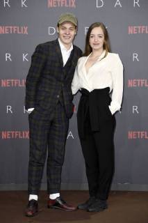 Bela Gabor Lenz and Nellie Thalbach at the Premiere the NETFLIX Series Dark in Cinema in Zoo Palace Berlin 20 11 2017 Foto:xF.xKernx xFuturexImage