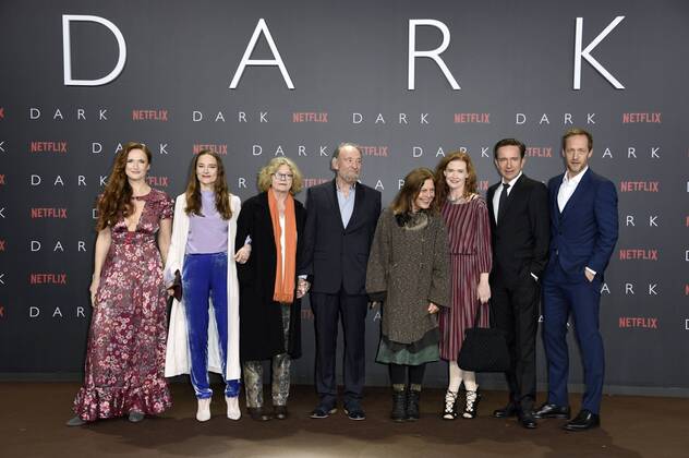Deborah Kaufmann Anne Rat Polle Lisa Cruiser Michael Mendl Angela Winkler Julika Jenkins Arnd Klawitter and Stephan Kampwirth at the Premiere the NETFLIX Series Dark in Cinema in Zoo Palace Berlin 20 11 2017 Foto:xF.xKernx xFuturexImage