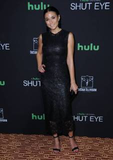 November 28, 2017 - Hollywood, CA, U.S. - 28 November 2017 - Hollywood, California - Emmanuelle Chriqui. Hulu s Shut Eye Season 2 Premiere held at The Magic Castle. in Hollywood. Photo Credit: AdMedia Hollywood U.S. - ZUMAa123 20171128_zaa_a123_002 Copyright: xBirdiexThompsonx