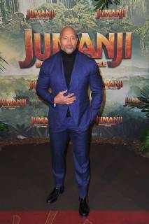 Dwayne Johnson, The Rock , attends Jumanji movie premiere at Le Grand Rex in Paris, France, on December 05, 2017. Photo by Favier E-PRESSPHOTO.COM Paris France  564599