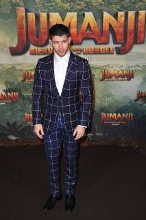 Nick Jonas attends Jumanji movie premiere at Le Grand Rex in Paris, France, on December 05, 2017. Photo by Favier E-PRESSPHOTO.COM Paris France  564599
