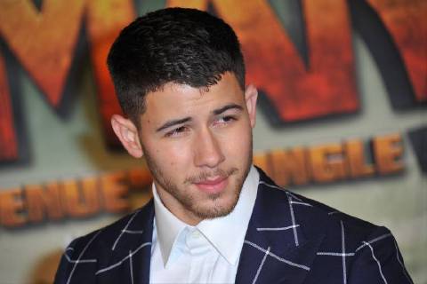 Nick Jonas attends Jumanji movie premiere at Le Grand Rex in Paris, France, on December 05, 2017. Photo by Favier E-PRESSPHOTO.COM Paris France  564599