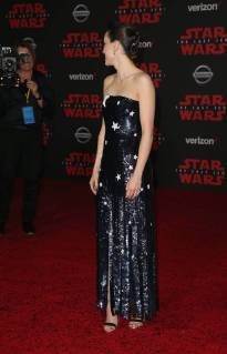 LOS ANGELES, CA - DECEMBER 9: Daisy Ridley, at Premiere Of Disney Pictures And Lucasfilm s Star Wars: The Last Jedi at Shrine Auditorium in Los Angeles, California on December 9, 2017. Copyright: xFayexSadoux