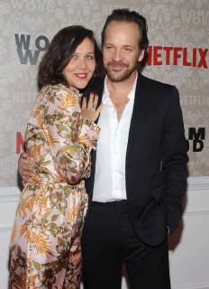 NEW YORK, NY - DECEMBER 12: Maggie Gyllenhaal and Peter Sarsgaard attend the Wormwood New York premiere at The Campbell on December 12, 2017 in New York City. Copyright: xJohnxPalmerx