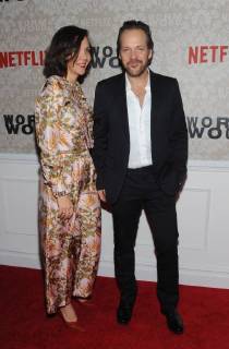 NEW YORK, NY - DECEMBER 12: Maggie Gyllenhaal and Peter Sarsgaard attend the Wormwood New York premiere at The Campbell on December 12, 2017 in New York City. Copyright: xJohnxPalmerx