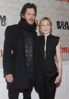 NEW YORK, NY - DECEMBER 12: Christian Camargo and Juliet Rylance attends the Wormwood New York premiere at The Campbell on December 12, 2017 in New York City. Copyright: xJohnxPalmerx