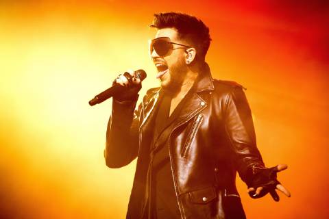 Queen and Adam Lambert are pictured in concert at the O2 Arena in London. DECEMBER 12th 2017  TKHx172858