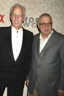 Eric Olson and Errol Morris at the premiere of the Netflix series Wormwood at The Campbell New York 12 12 2017 Foto:xD.xVanxTinex xFuturexImage