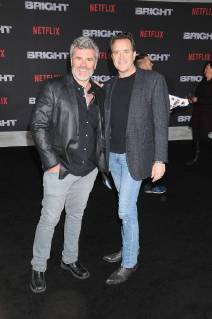 December 13, 2017 - Los Angeles, California, United States - December 13th 2017 - Los Angeles, California USA - Make-Up Artist TOM WOODRUFF JR, Make-Up Artist ALEC GILLIS at Bright Premiere held at the Regency Theater Village, Westwood, CA. Los Angeles United States - ZUMAf05_ 20171213_zaf_f05_069 Copyright: xPaulxFentonx