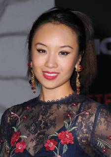 December 13, 2017 - Westwood, CA, U.S. - 13 December 2017 - Westwood, California - Ellen Wong. Netflix s Bright Los Angeles Premiere held at Regency Village Theatre in Westwood. Photo Credit: AdMedia Westwood U.S. - ZUMAa123 20171213_zaa_a123_315 Copyright: xBirdiexThompsonx