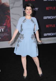 December 13, 2017 - Westwood, CA, U.S. - 13 December 2017 - Westwood, California - Rebekka Johnson. Netflix s Bright Los Angeles Premiere held at Regency Village Theatre in Westwood. Photo Credit: AdMedia Westwood U.S. - ZUMAa123 20171213_zaa_a123_303 Copyright: xBirdiexThompsonx