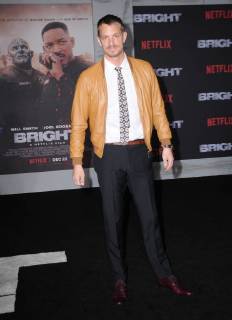 December 13, 2017 - Westwood, CA, U.S. - 13 December 2017 - Westwood, California - Joel Kinnaman. Netflix s Bright Los Angeles Premiere held at Regency Village Theatre in Westwood. Photo Credit: AdMedia Westwood U.S. - ZUMAa123 20171213_zaa_a123_196 Copyright: xBirdiexThompsonx