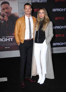 December 13, 2017 - Westwood, CA, U.S. - 13 December 2017 - Westwood, California - Joel Kinnaman, Cleo Wattenstrom. Netflix s Bright Los Angeles Premiere held at Regency Village Theatre in Westwood. Photo Credit: AdMedia Westwood U.S. - ZUMAa123 20171213_zaa_a123_173 Copyright: xBirdiexThompsonx