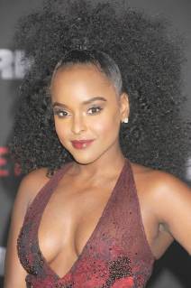December 13, 2017 - Los Angeles, California, United States - December 13th 2017 - Los Angeles, California USA - Actress ANTOINETTE ROBERTSON at Bright Premiere held at the Regency Theater Village, Westwood, CA. Los Angeles United States - ZUMAf05_ 20171213_zaf_f05_015 Copyright: xPaulxFentonx