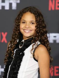 WESTWOOD, CA - DECEMBER 13: Scarlet Spencer, at Premiere Of Netflix s Bright at The Regency Village Theatre, In Hollywood, California on December 13, 2017. Copyright: xFayexSadoux