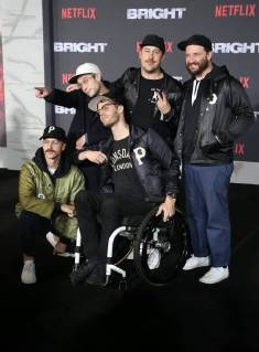 WESTWOOD, CA - DECEMBER 13: Portugal the Man, at Premiere Of Netflix s Bright at The Regency Village Theatre, In Hollywood, California on December 13, 2017. Copyright: xFayexSadoux