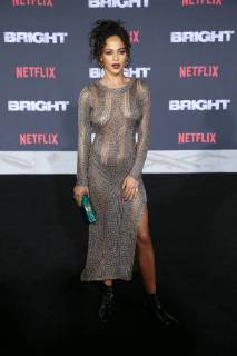 Megalyn Echikunwoke at the Bright Netflix movie premiere on 13 12 2017 in Los Angeles Netflix s Bright movie premiere in Los Angeles 2017