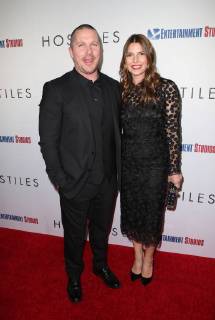 BEVERLY HILLS, CA - DECEMBER 14: Christian Bale and Sibi Blazic at the Los Angeles Premiere of Hostiles at the Samuel Goldwyn Theater in Beverly Hills, California on December 14, 2017. Copyright: xFayexSadoux