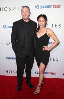 BEVERLY HILLS, CA - DECEMBER 14: Christian Bale and Q orianka Kilcher at the Los Angeles Premiere of Hostiles at the Samuel Goldwyn Theater in Beverly Hills, California on December 14, 2017. Copyright: xFayexSadoux