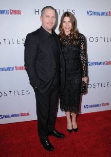 December 14, 2017 - Beverly Hills, CA, U.S. - 14 December 2017 - Beverly Hills, California - Christian Bale, Sibi Blazic. Hostiles Los Angeles Premiere held at Samuel Goldwyn Theater in Beverly Hills. Photo Credit: AdMedia Beverly Hills U.S. - ZUMAa123 20171214_zaa_a123_008 Copyright: xBirdiexThompsonx
